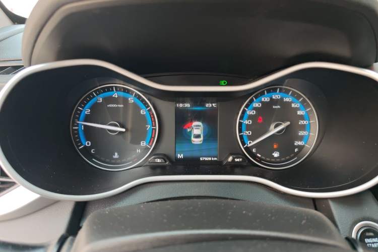 Used Geely Auto Emgrand 2019 Leading Edition 1.5L Manual Luxury Model China VI Standard Instrument Cluster