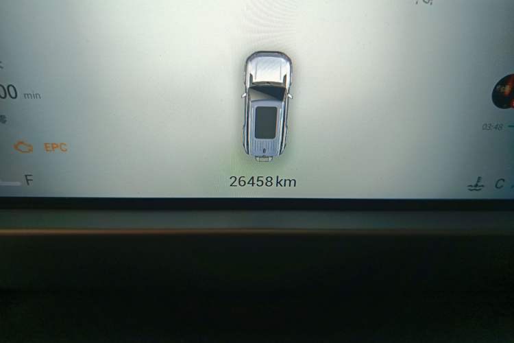 Used JETOUR Traveler 2023 2.0T Four-Wheel Drive Conqueror Odometer Close Up