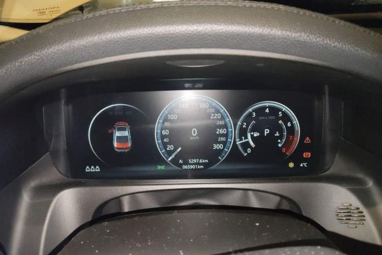 Used Jaguar XFL 2020 XFL 2.0T P200 Two-Wheel-Drive Elite Edition Instrument Cluster