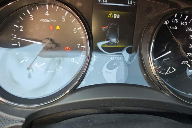 Used Nissan Qashqai 2017 2.0L CVT Luxury Edition China V Standard Odometer Close Up