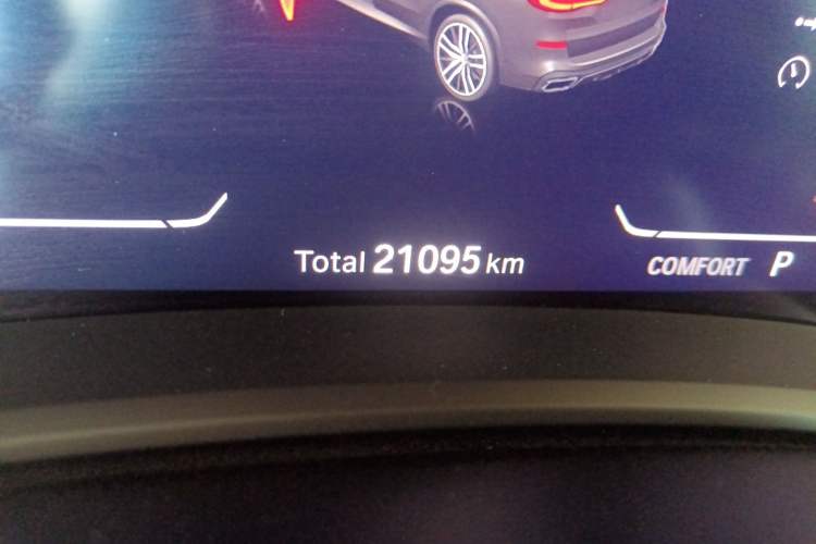 Used BMW X5 2022 Restyled xDrive 30Li M Sport Package Odometer Close Up