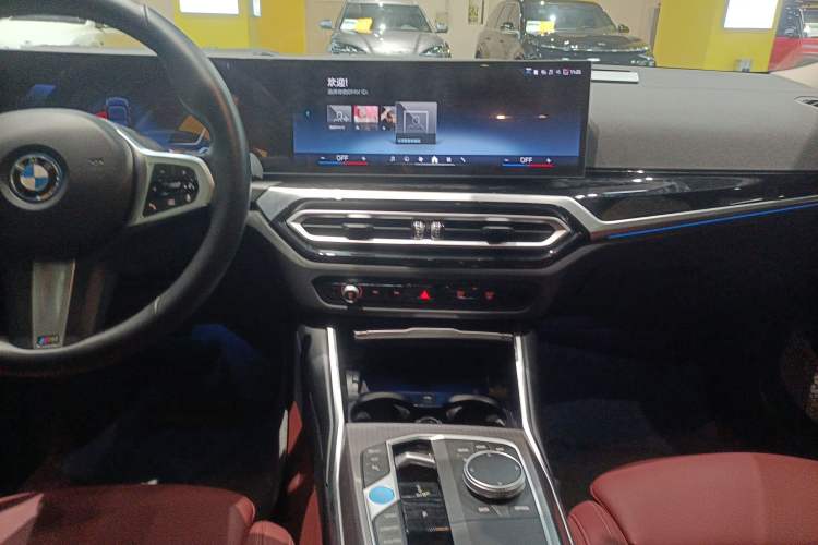 Used BMW i3 2024 eDrive 40 L Midnight Sports Package Audio And AC Panel