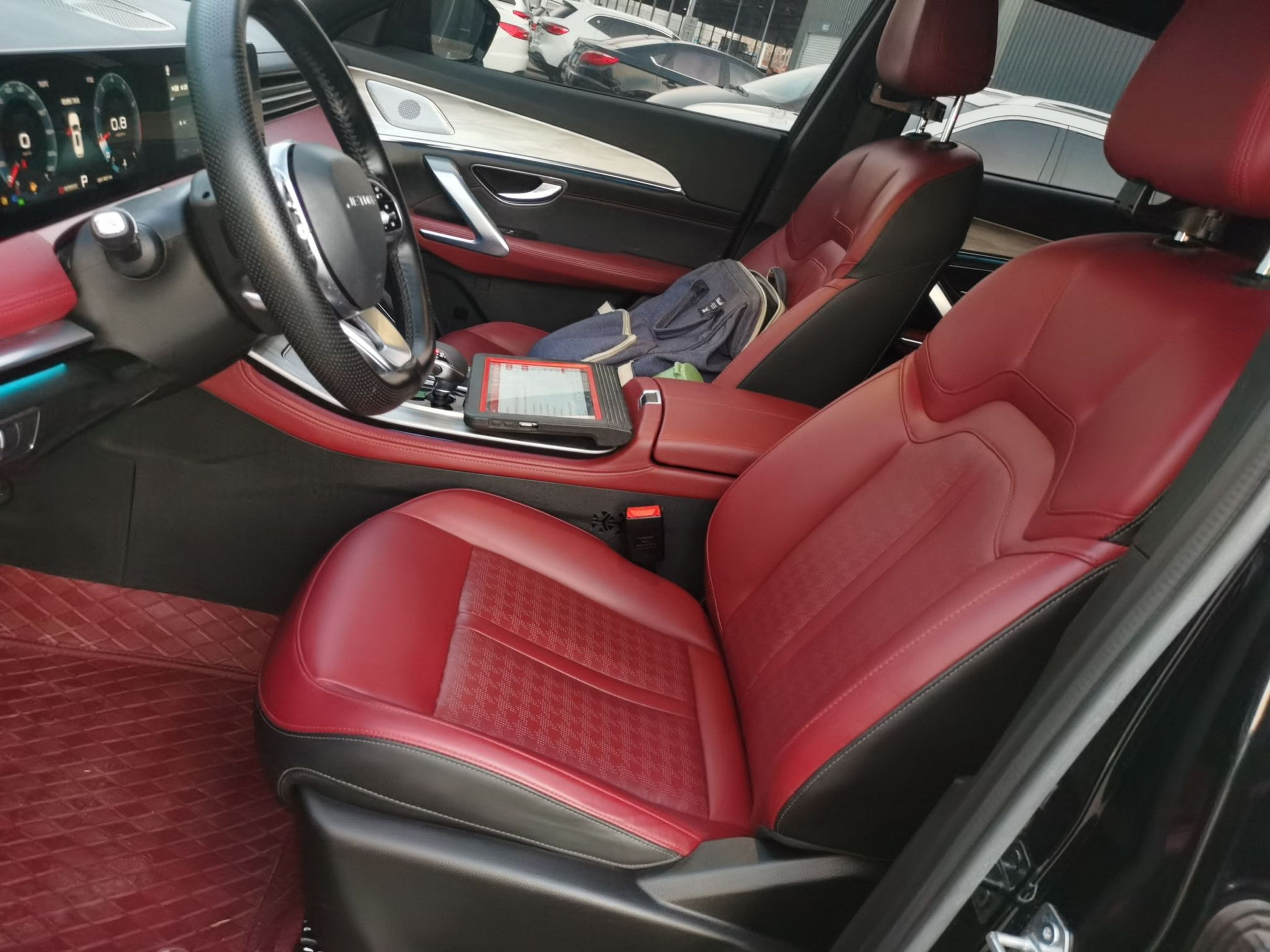 Avant de la voiture
