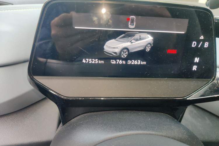 Used Volkswagen ID.4 X 2024 Pure & Smart Edition Odometer Close Up