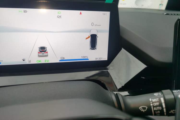 Used CHANGAN OSHAN Z6 New Energy 2023 ZhiDian iDD 150KM Flagship PLUS Smart Parking Edition Odometer Close Up