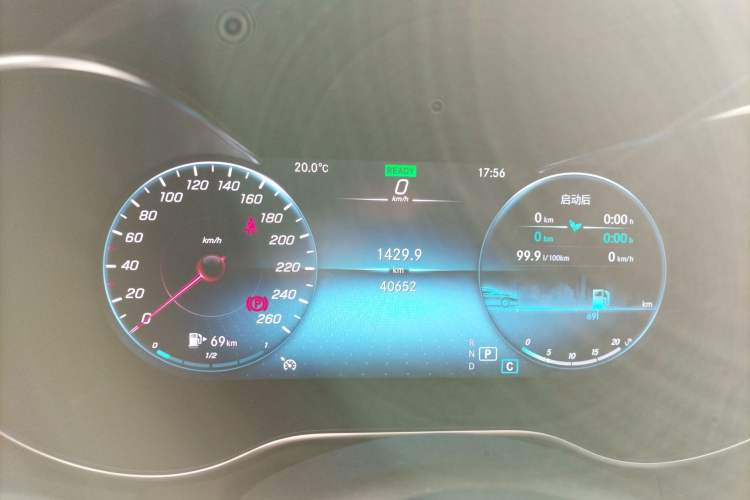 Used Mercedes-Benz C-Class 2021 C 260 L Sport Edition Instrument Cluster