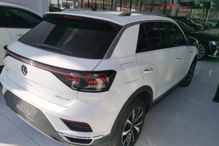 Used Volkswagen T-ROC 2024 280TSI DSG Two-Wheel-Drive Time Edition Rear Right 45 Deg