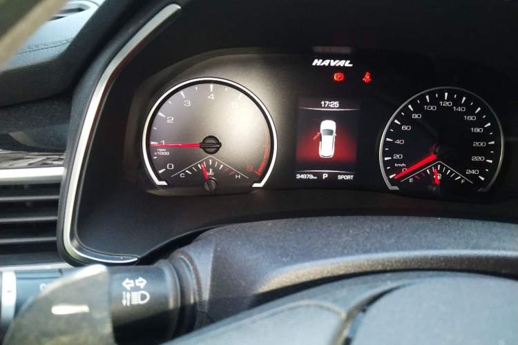 Used Haval H6 2023 National Trend Edition 1.5T Automatic Urban Version Odometer Close Up