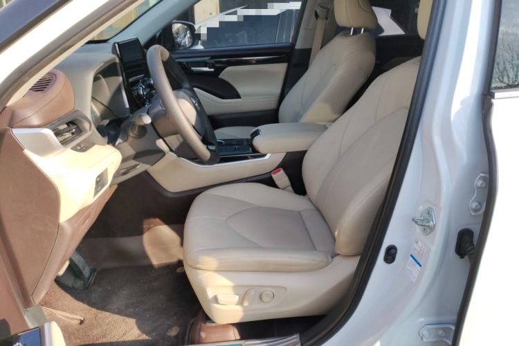 Used Toyota Highlander 2022 Dual-Engine 2.5L Four-Wheel Drive Prestige Version 7 Seats Left Front Seat