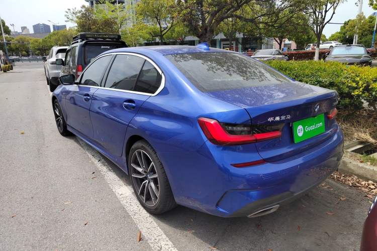 Used BMW 3 Series 2021 325Li M Sport Package Rear Left 45 Deg