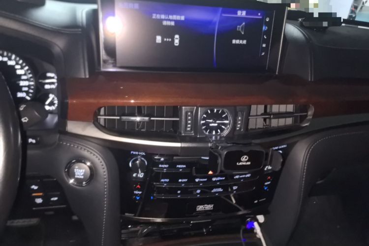 Used Lexus LX 2017 570 Prestige Luxury Edition Audio And AC Panel