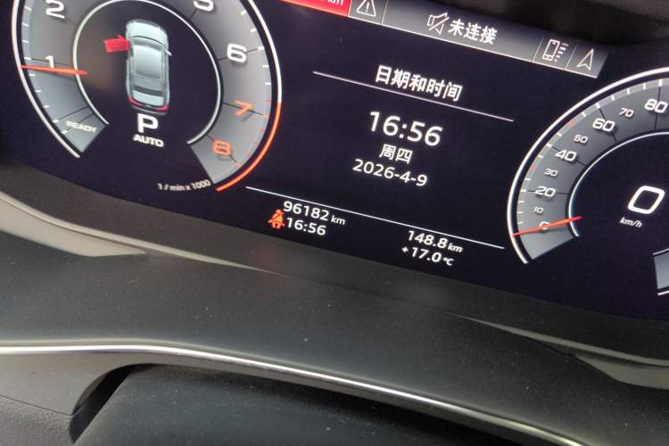 Used Audi A6L 2019 45 TFSI quattro Prestige Elegant Edition Odometer Close Up