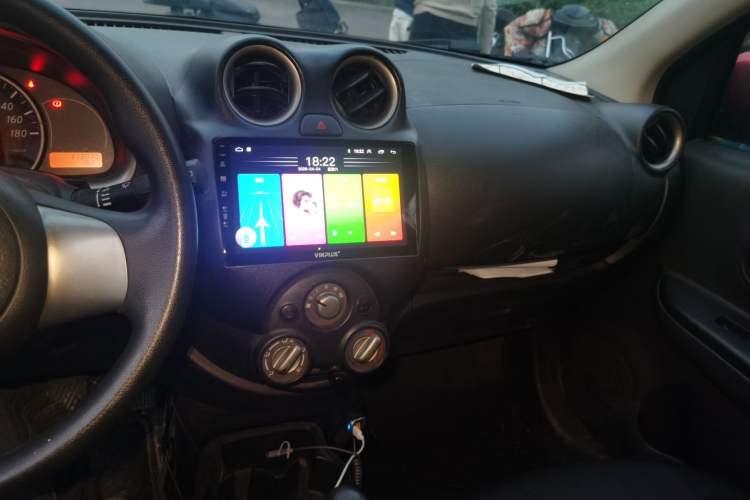 Used Nissan March 2010 1.5L Manual E-Xuan Edition Audio And AC Panel