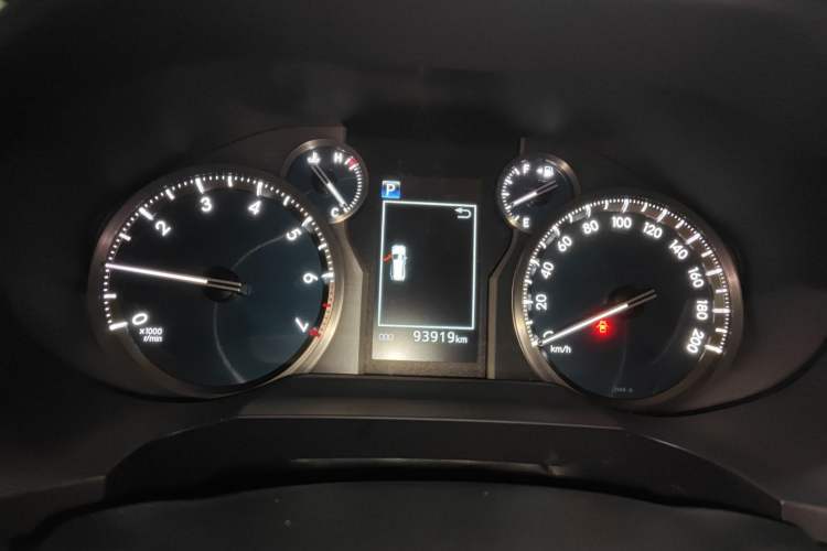 Used Toyota Prado 2019 3.5L Automatic TX-L Deluxe Edition with Rear-Mounted Spare Tire Instrument Cluster