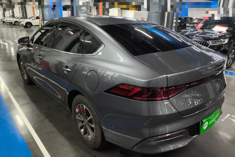 Used BYD Qin PLUS 2024 HONOR Edition DM-i 55KM Leading Model Rear Left 45 Deg