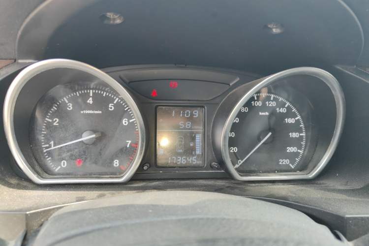 Used Zotye T600 2016 1.5T Manual Elite Edition Instrument Cluster