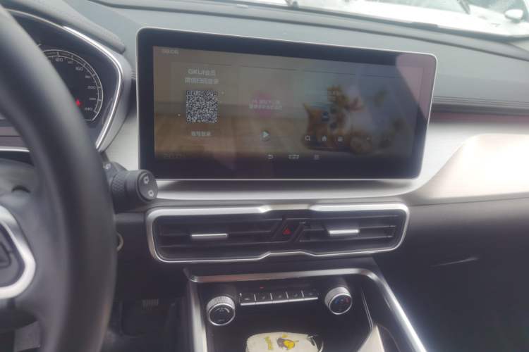 Used Geely Auto Coolray 2021 1.4T DCT Diamond Edition Audio And AC Panel