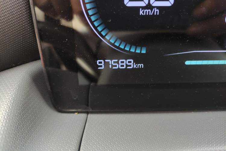 Used Leapmotor T03 2022 Special Edition Odometer Close Up