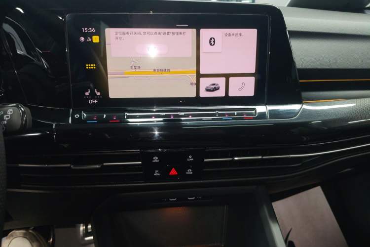 Used Volkswagen Golf 2023 Facelift 280TSI DSG R-Line Audio And AC Panel