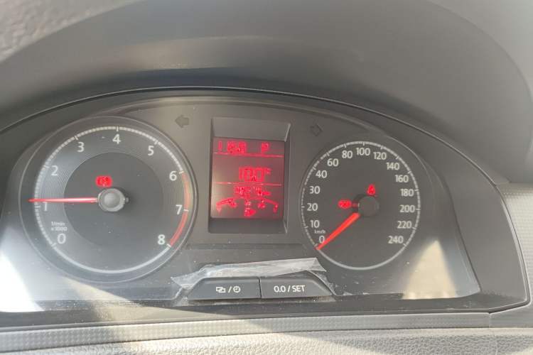 Used Volkswagen Santana 2021 1.5L Automatic Fashion Edition Odometer Close Up