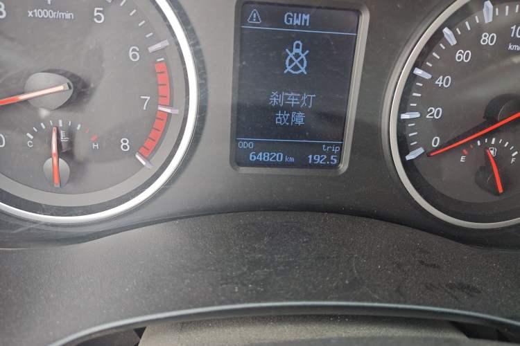 Used Great Wall Wingle 5 2020 2.4L Gasoline Two-Wheel Drive Value Edition Big Double Cab China VI Standard 4K22D4M Odometer Close Up