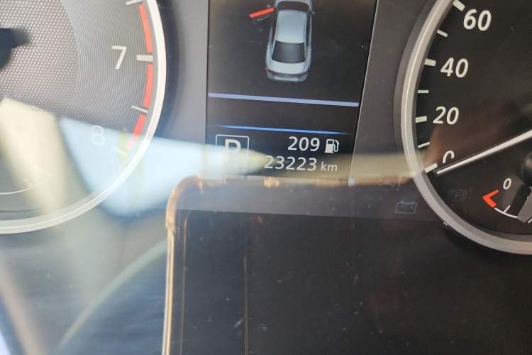 Used Nissan Sylphy 2022 1.6L XL CVT Enjoyment Edition Odometer Close Up