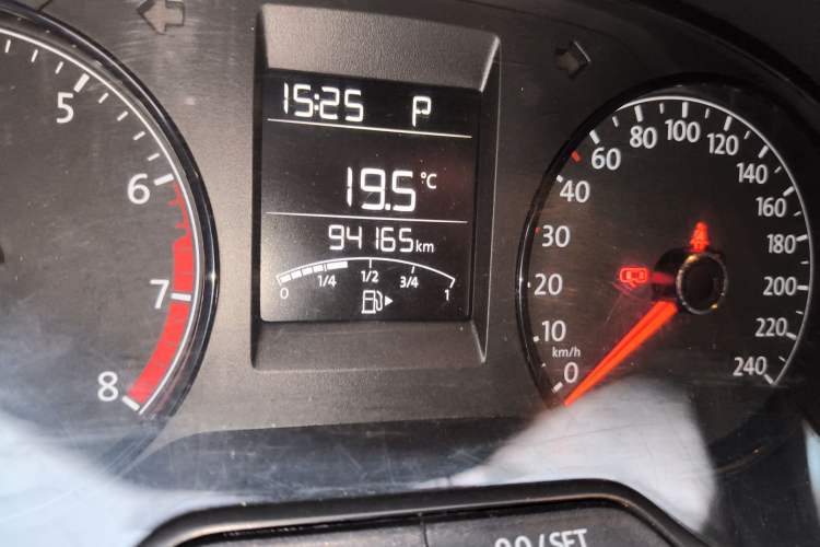 Used Volkswagen Polo 2018 1.5L Automatic Advanced Driving Model Odometer Close Up