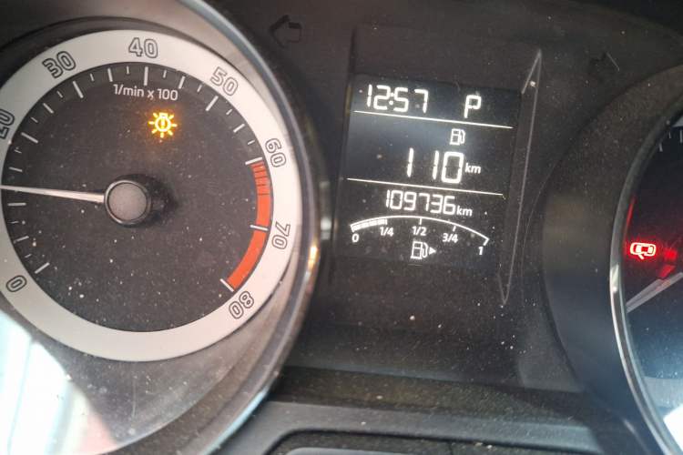 Used Skoda Kamiq 2018 1.5L Automatic Comfort Edition China VI Standard Odometer Close Up