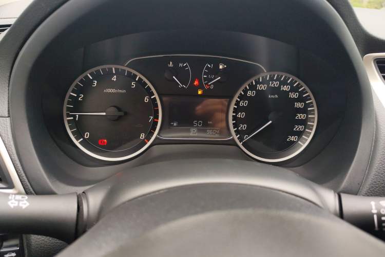 Used Nissan Sylphy 2022 Classic 1.6XE CVT Comfort Edition Odometer Close Up