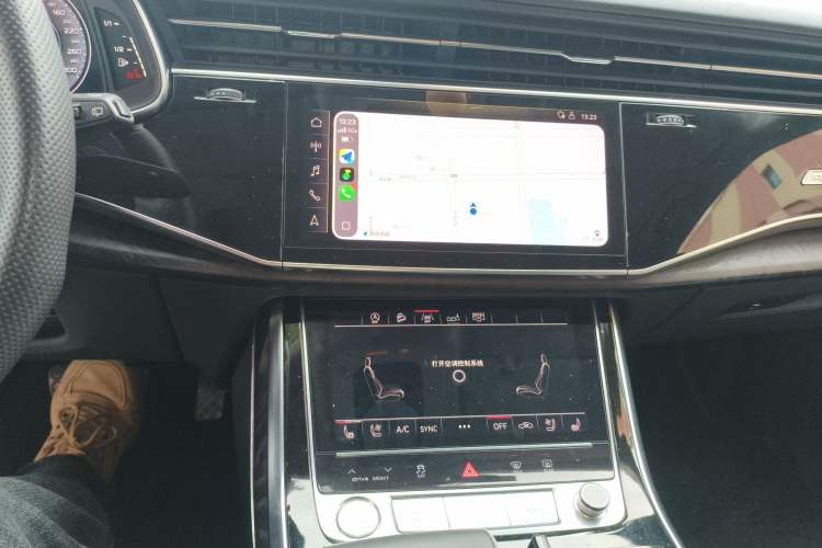 Used Audi Q8 2019 55 TFSI Luxury Dynamic Model Audio And AC Panel