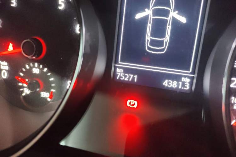 Used Volkswagen Magotan 2020 330TSI DSG Leading Model Odometer Close Up