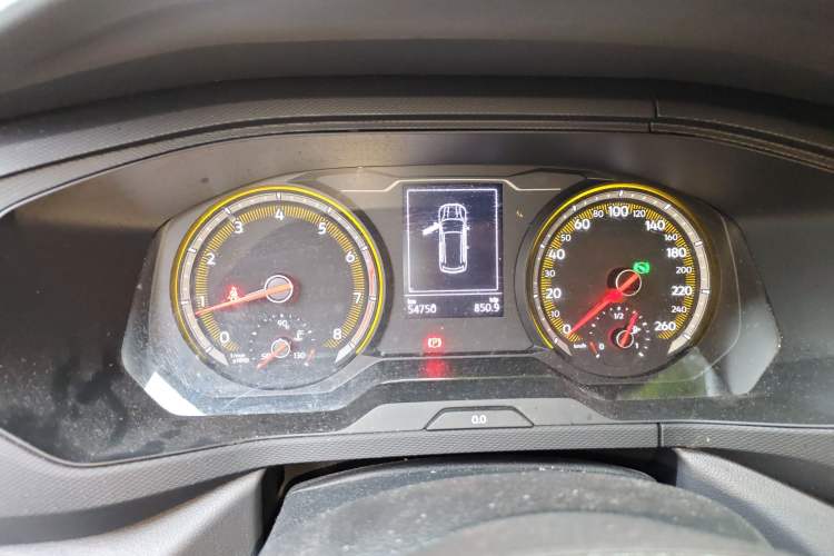 Used Volkswagen Tharu 2020 280TSI Two-Wheel Drive Trend Edition China VI Standard Instrument Cluster