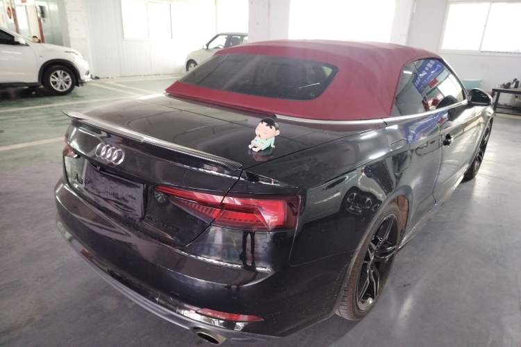 Used Audi A5 2020 Cabriolet 40 TFSI Fashion Edition China VI Emission Standard Rear Right 45 Deg