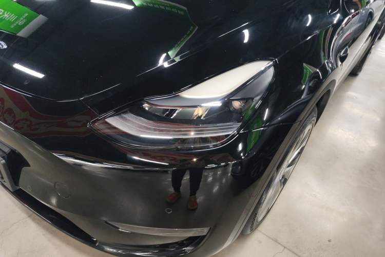 Used Tesla Model Y 2021 Standard Range Rear-Wheel Drive Version Left Front Headlight