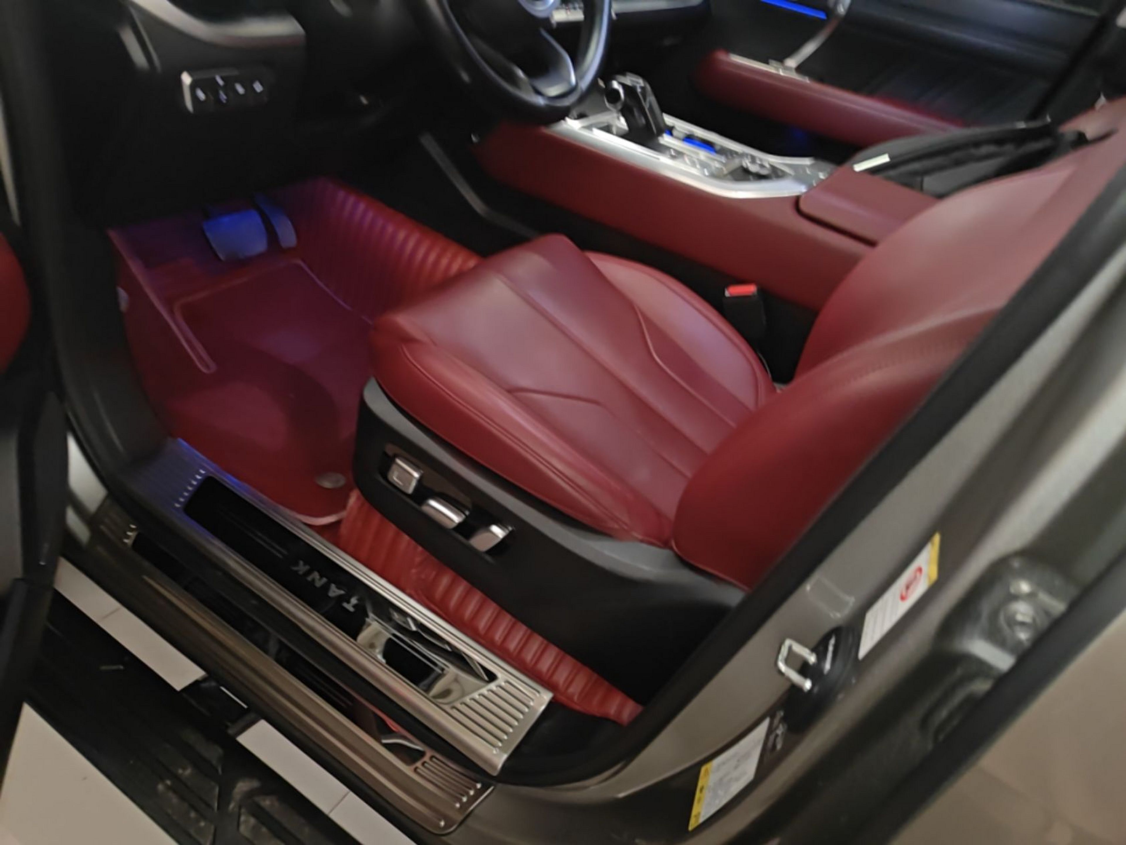 Avant de la voiture