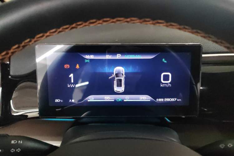 Used BYD Song Pro New Energy 2022 DM-i 110km Flagship Pro Model Instrument Cluster