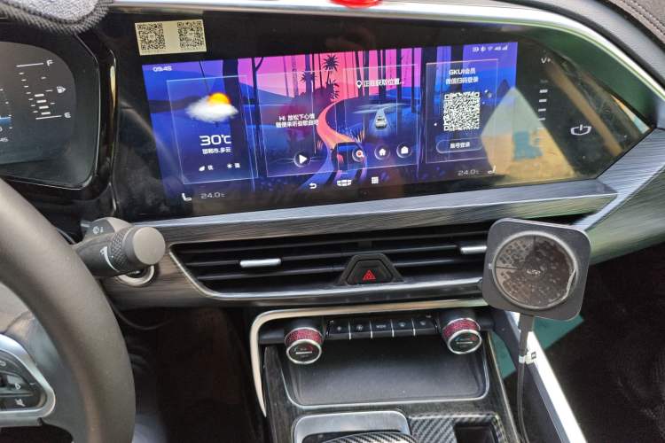 Used Geely Auto Monjaro 2019 350T YAOXINGZHE Audio And AC Panel