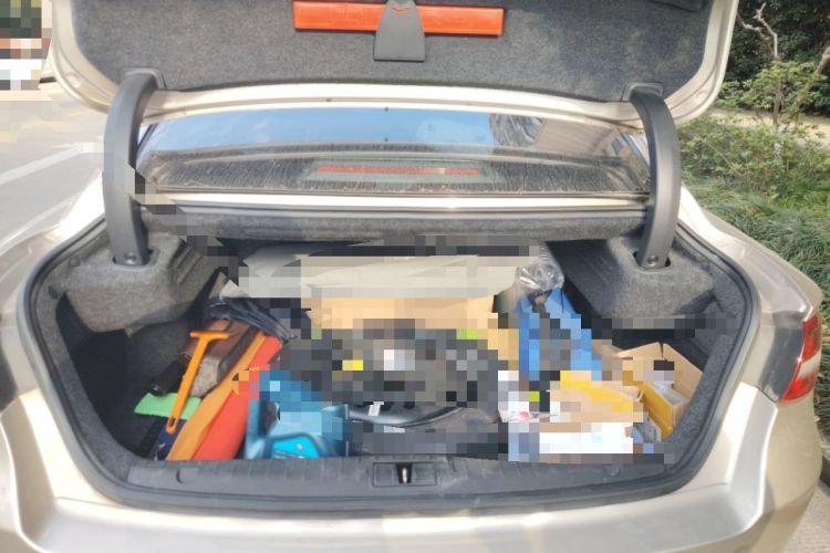 Used Geely Auto Emgrand GT 2016 2.4L Zunya Model Trunk