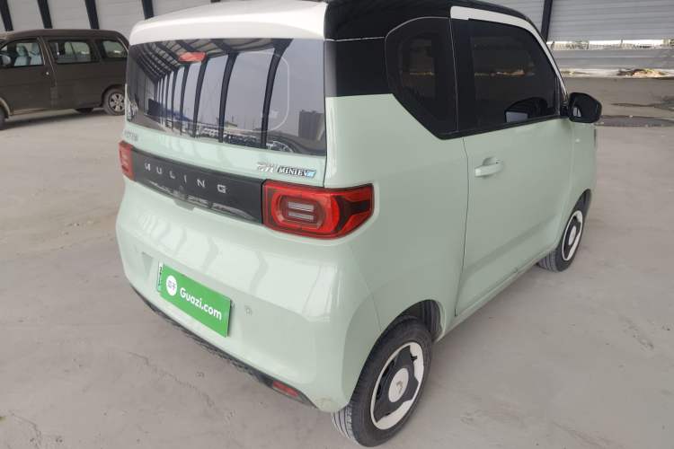 Used Wuling Hongguang MINIEV 2021 Macaron Premium Model – Lithium Iron Phosphate Rear Right 45 Deg