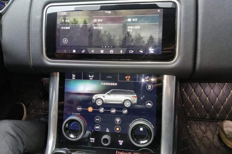 Used Land Rover Range Sport 2020 3.0 L6 HSE DYNAMIC Audio And AC Panel