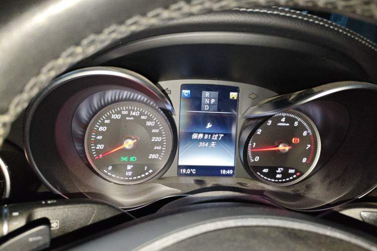 Used Mercedes-Benz C-Class 2017 Restyled C 180 L Fashion Edition Sport Version Instrument Cluster