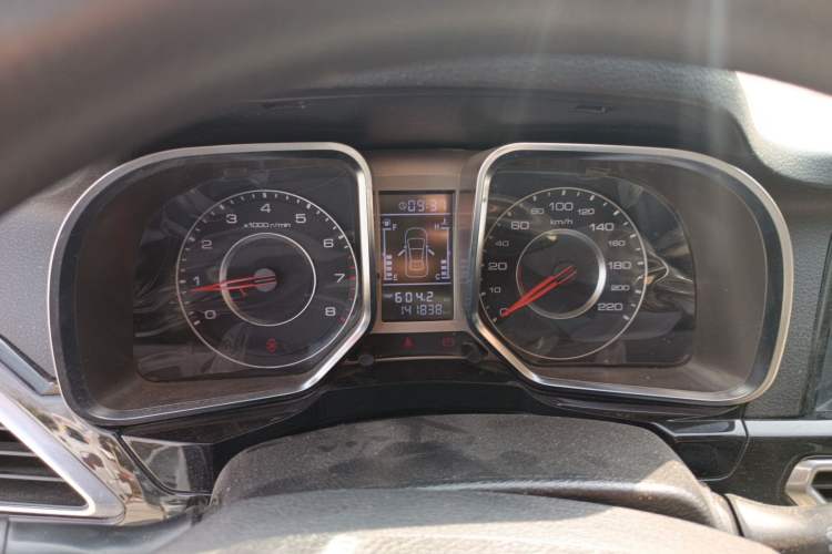 Used Zotye Domy X5 2017 Value Edition 1.6L Manual Comfort Model Instrument Cluster