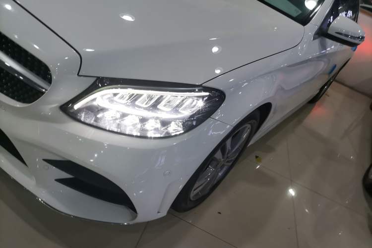 Used Mercedes-Benz C-Class 2021 C 200 L Fashion Edition Sport Version Left Front Headlight