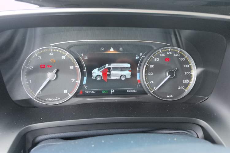 Used GAC Trumpchi M8 2021 Lingxiu Series 390T Deluxe Edition Instrument Cluster