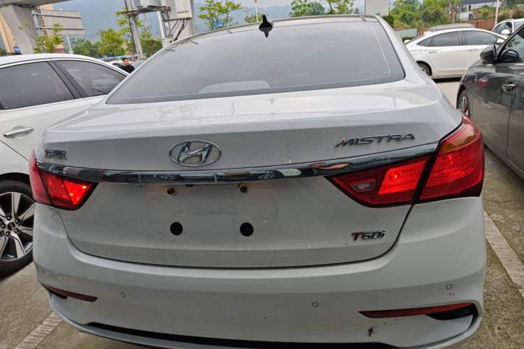 Used Hyundai Mistra 2017 1.6T Automatic Smart GLS China V Standard Rear