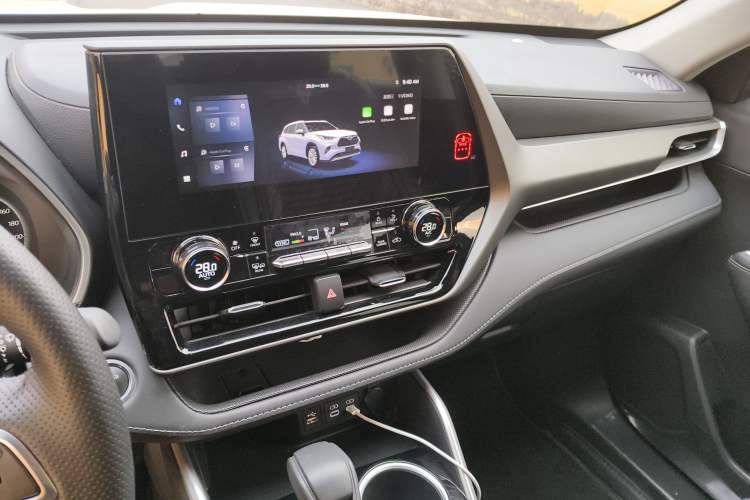 Used Toyota Highlander 2024 2.5L Smart Electric Hybrid Dual-Motor Two-Wheel-Drive Elite Edition 5 Seats
