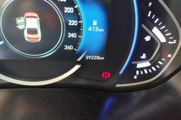 Used Hyundai Lafesta 2019 280TGDi Sport Edition China V Standard Odometer Close Up