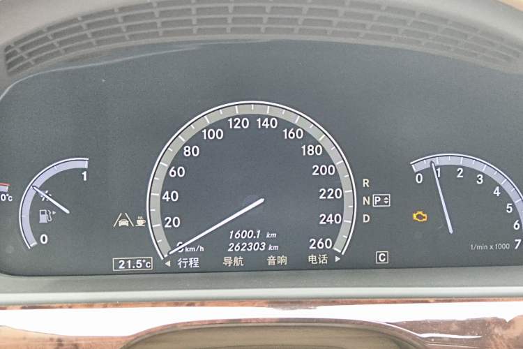 Used Mercedes-Benz S-Class 2010 S 350 L Luxury Model Instrument Cluster