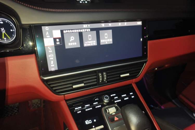 Used Porsche Cayenne E-Hybrid 2020 Cayenne E-Hybrid Coupé 2.0T Audio And AC Panel