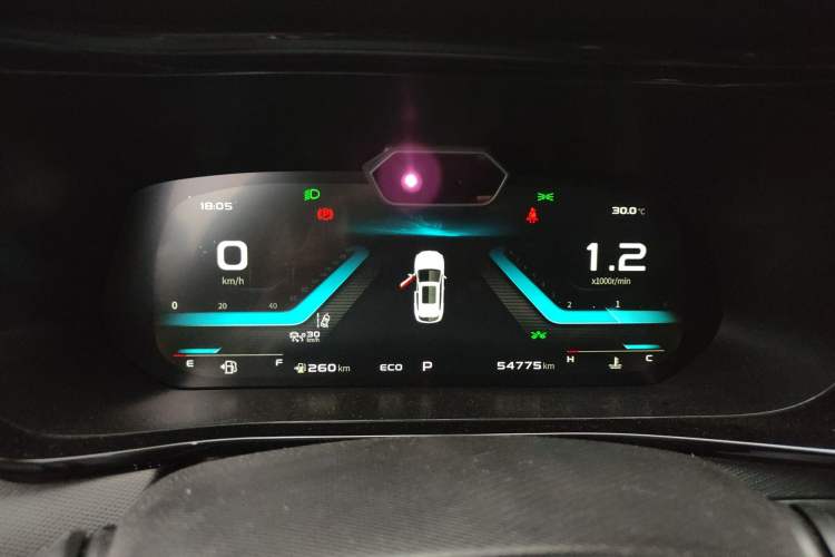 Used CHANGAN OSHAN X5 2021 1.5T DCT Flagship Edition Instrument Cluster